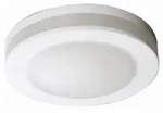 Heitronic LED Einbaustrahler Aurora 6W 450lm 3000 Kelvin Lichtkranz wei&szlig;