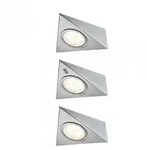 Paulmann 93572 LED Unterschrankleuchte Dreieck 3x2,8W 140x110mm 3x170lm 230/12V Eisen