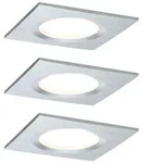 Paulmann 93895 LED Einbauleuchte Nova Plus Coin starr IP44 3x6W 3x470lm dimmbar...