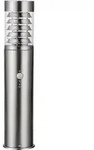 Heitronic Sockelleuchte Saturn 2 500mm E27 IP44 Edelstahl mit Sensor