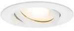 Paulmann 92897 LED Einbauleuchte Nova Plus Einzelleuchte schwenkbar IP65 rund...