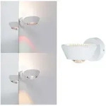 Paulmann 70946 LED Wandleuchte Sabik IP44 2700K 570lm / 360lm 230V 9W / 4,5W dimmbar