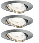 Paulmann 93424 LED Einbauleuchte 3-Step-Dim Base Basisset schwenkbar GU10 3x5W