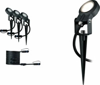 Paulmann 93689 Plug & Shine LED Gartenstrahler Sting Erweiterungsset IP67 3000K