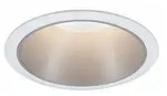 Paulmann 93398 Einbauleuchte Cole rund 88mm GU10 max. 10W 230V dimmbar Wei&szlig;/Silber