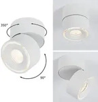 Paulmann 93373 LED Deckenleuchte Spircle 78mm 8W 550lm 230V 3000K Wei&szlig; matt