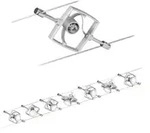 Paulmann 94152 Seilsystem Mac II Basisset GU5,3 max. 7x10W dimmbar 230/12V Chrom matt