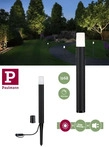 Paulmann 94536 Plug & Shine LED Pollerleuchte Flarea IP65 zylindrisch 400mm 3000K
