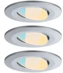 Paulmann 93095 LED Einbauleuchte Calla 3er-Set schwenkbar IP65 30&deg; 3x5W 3x400lm