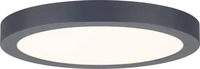 Paulmann 70988 LED Panel Abia rund 300mm 22W 2.700K Dunkelgrau