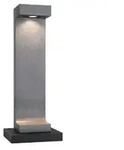 Paulmann 94502 LED Pollerleuchte Concrea IP65 616mm 3000K 6,8W 200lm 230V Schwarzer