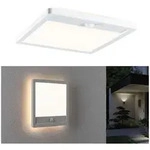 Paulmann 94663 LED Au&szlig;enpanel Lamina inkl. Bewegungsmelder IP44 eckig 250x250mm
