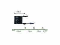 Paulmann 94596 Plug & Shine Kabel 5m 4 Ausgänge IP68 Schwarz