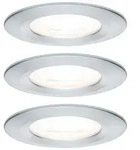 Paulmann 93480 LED Einbauleuchte 3-Step-Dim Nova Basisset starr IP44 GU10 3x6,5W