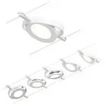 Paulmann 94416 CorDuo LED Seilsystem RoundMac Basisset 5x200lm 5x4,5W 3000K...