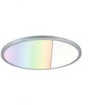 Paulmann 71019 LED Panel Atria Shine Backlight rund 420mm 20W 2200lm RGBW Chrom matt