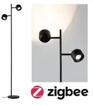 Paulmann 79780 LED Stehleuchte Smart Home Zigbee Puric Pane 2700K 2x300lm 2x3W