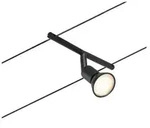 Paulmann 94447 CorDuo Seilsystem Salt Einzelspot GU5,3 max. 10W 12V Schwarz