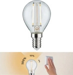 Paulmann 28573 Filament 230V 3-Step-Dim LED Tropfen E14 250lm 2,7W 2700K dimmbar Klar