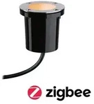 Paulmann 94588 Plug & Shine LED Bodeneinbauleuchte Smart Home Zigbee 3.0 Goldlicht