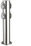 Heitronic 4-fach Energieverteiler Tokio V2A Edelstahl