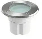 Heitronic LED Bodeneinbaustrahler Messina rund 9W 90Grad 3000K IP67