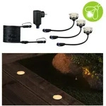 Paulmann 94722 Plug & Shine LED Bodeneinbauleuchte Floor Basisset IP67 2200K 3x2W