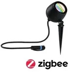 Paulmann 94769 Plug & Shine LED Gartenstrahler Smart Home Zigbee Kikolo IP65 RGBW+