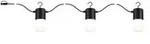 Paulmann 94761 Plug & Shine LED Lichterkette Tubs IP44 3000K 3x2W Anthrazit