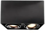 Deko-Light Deckenaufbauleuchte Mona II GU10 Schwarz