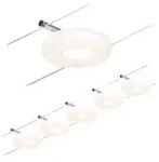 Paulmann 94426 CorDuo LED Seilsystem DiscLED Basisset 5x300lm 5x4,5W 3000K 230/12V