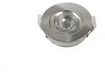 Heitronic LED Einbaustrahler DL6809 7W 525lm nickel matt mit dimm to warm Funktion