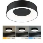 Paulmann 71096 LED Deckenleuchte Casca IP44 White Switch 1500lm 230V 16W Schwarz matt