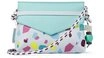 Satch Schultertasche Clutch, mit integriertem Spiegel