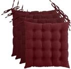 wometo Stuhlkissen Prime 40x40 4er Set, OEKO-TEX&reg;, Sitzkissen mit Steppung &