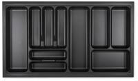 SO-TECH&reg; Besteckeinsatz ORGA-BOX VIII Besteckeinsatz Lavagrau perlstruktur, 811 x