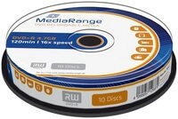 Mediarange DVD-Rohling 10 Mediarange Rohlinge DVD+R 4,7GB 16x Spindel