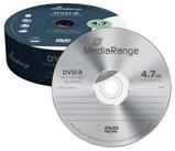 Mediarange DVD-Rohling 25 Mediarange Rohlinge DVD-R 4,7GB 16x Spindel