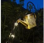 Haushalt International LED Solarleuchte Solar-Gartenstecker Gie&szlig;kanne...