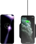 Zens Einzelnes schnelles kabelloses Ladeger&auml;t Slim-Line Smartphone-Ladeger&auml;t