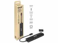 CLUB3D USB-Verteiler CLUB3D USB-6-in1-HUB USB-C > HDMI/2xUSB/2xUSB-C/RJ45 100W...