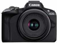 Canon EOS R50 schwarz + RF-S 18-45mm f4,5-6,3 IS STM Systemkamera