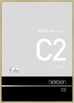 nielsen Bilderrahmen Aluminium Bilderrahmen C2 mit Echtglas, (1 St)