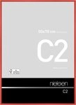 nielsen Bilderrahmen Aluminium Bilderrahmen C2 mit Echtglas, (1 St)