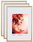 IDEAL TREND Bilderrahmen 2er 3er 5er Pack Bilderrahmen Kunststoff Lifestyle Foto
