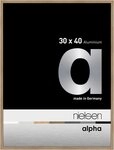 nielsen Bilderrahmen Aluminium Bilderrahmen Alpha, (1 St)