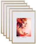 IDEAL TREND Bilderrahmen 2er 3er 5er Pack Bilderrahmen Kunststoff Lifestyle Foto