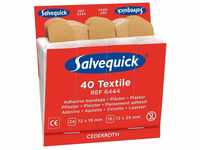 Holthaus Salvequick Pflasterstrips Textile Refill 6444 (40 Stk.)