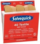 Salvequick&reg; Erste-Hilfe-Set, Nachf&uuml;lleins&auml;tze 6 x 40 Pflaster Textil