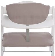 Hauck Hochstuhlauflage Deluxe - Stretch Beige, Sitzpolster f&uuml;r Alpha Hochstuhl...